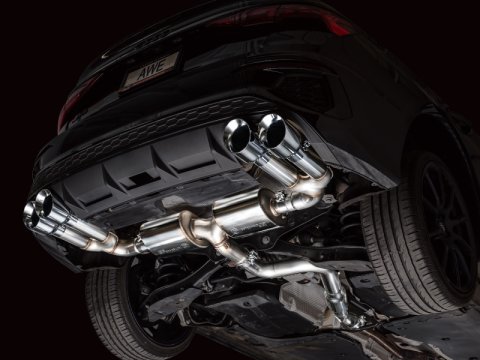 AWE Tuning 22-24 Audi 8Y S3 Touring Edition Exhaust - Chrome Silver Tips thumbnail 2