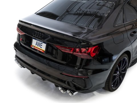 AWE Tuning 22-24 Audi 8Y S3 Touring Edition Exhaust - Chrome Silver Tips thumbnail 8