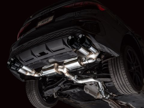 AWE Tuning 22-24 Audi 8Y S3 Touring Edition Exhaust - Diamond Black Tips thumbnail 5