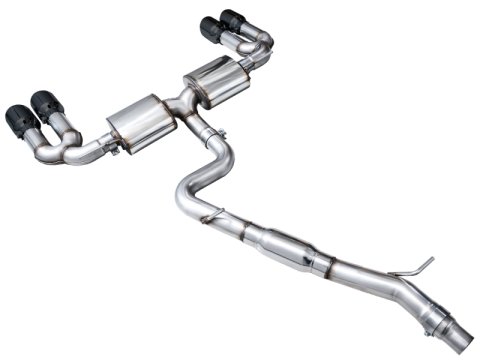 AWE Tuning 22-24 Audi 8Y S3 Touring Edition Exhaust - Diamond Black Tips thumbnail 6