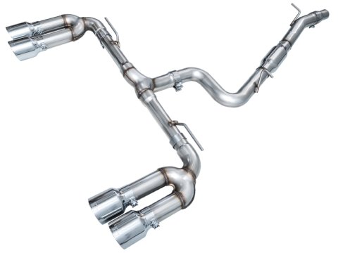 AWE Tuning 22-24 Audi 8Y S3 Track Edition Exhaust - Chrome Silver Tips thumbnail 1