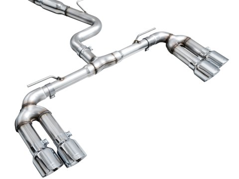AWE Tuning 22-24 Audi 8Y S3 Track Edition Exhaust - Chrome Silver Tips thumbnail 8