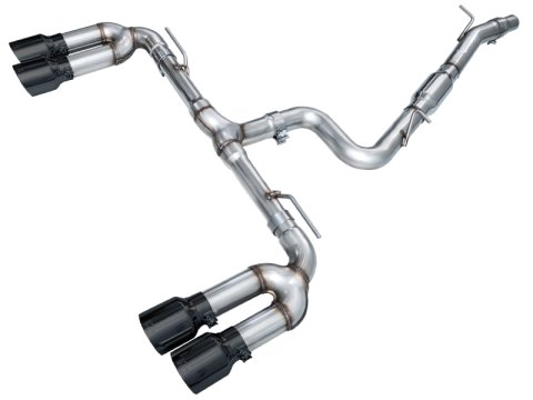 AWE Tuning 22-24 Audi 8Y S3 Track Edition Exhaust - Diamond Black Tips thumbnail 1