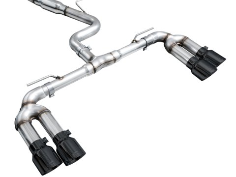 AWE Tuning 22-24 Audi 8Y S3 Track Edition Exhaust - Diamond Black Tips thumbnail 2
