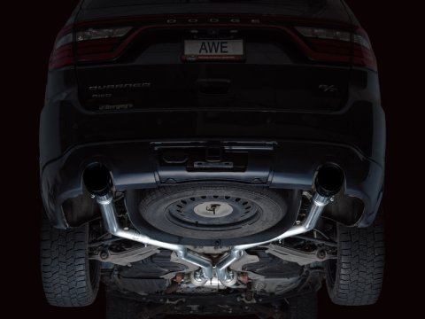 AWE Tuning 11-24 Dodge Durango 5.7L Track Edition Exhaust w/ Diamond Black Tips thumbnail 5