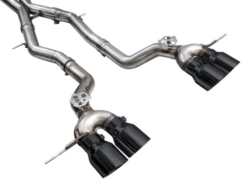 AWE Tuning 23-24 BMW G87 M2 Track Edition Exhaust - Diamond Black Tips thumbnail 3