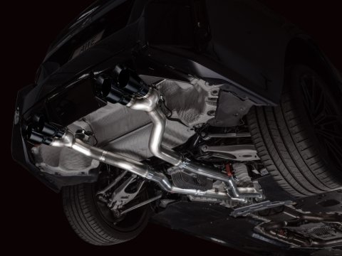 AWE Tuning 23-24 BMW G87 M2 Track Edition Exhaust - Diamond Black Tips thumbnail 8