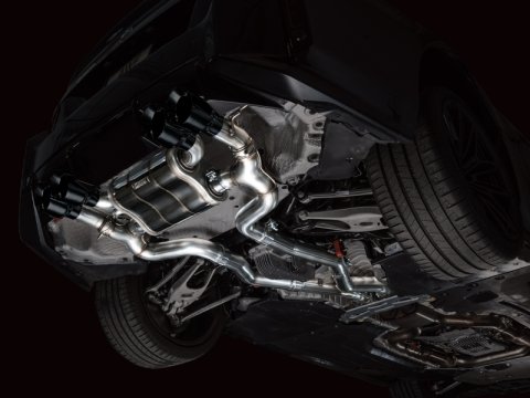 AWE Tuning 23-24 BMW G87 M2 SwitchPath Edition Exhaust - Diamond Black Tips thumbnail 4