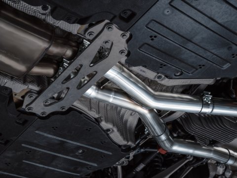 AWE Tuning 23-24 BMW G87 M2 SwitchPath Edition Exhaust - Diamond Black Tips thumbnail 8