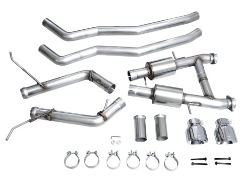 AWE Tuning 11-24 Dodge Durango 5.7L Track Edition Exhaust w/ Chrome Silver Tips thumbnail 4