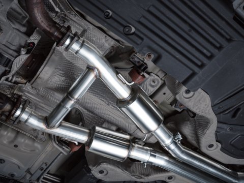 AWE Tuning 11-24 Dodge Durango 5.7L Touring Edition Exhaust w/ Chrome Silver Tips thumbnail 3