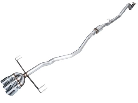 AWE Tuning 2024 Acura Integra Type S DE5 FWD Track Edition Exhaust w/ Triple Chrome Silver Tips thumbnail 1