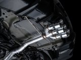 AWE Tuning 2024 Acura Integra Type S DE5 FWD Track Edition Exhaust w/ Triple Chrome Silver Tips thumbnail 2