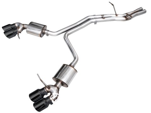 AWE Tuning 2022+ Porsche Macan 2.9TT Touring Edition Cat-Back Exhaust w/ Diamond Black Tips thumbnail 1