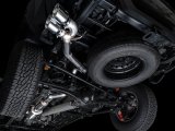 AWE Tuning Exhaust for 4th Gen Toyota Tacoma Dual Chrome Silver Tips thumbnail 2