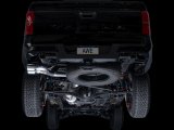 AWE Tuning Exhaust for 4th Gen Toyota Tacoma Dual Chrome Silver Tips thumbnail 8