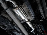 AWE Tuning Exhaust for 4th Gen Toyota Tacoma Dual Diamond Black Tips thumbnail 4