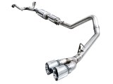 AWE Tuning 0FG Exhaust for 3rd Gen Toyota Tundra - Dual Chrome Silver Tips thumbnail 8
