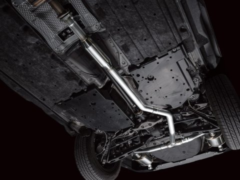 AWE Tuning 20-25 Subaru Outback (Wilderness & XT) 0FG Cat-Back Exhaust w/Dual BashGuards thumbnail 1