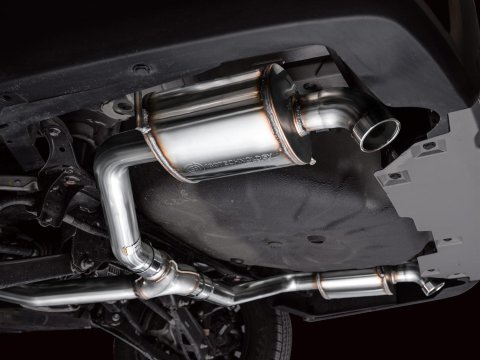 AWE Tuning 20-25 Subaru Outback (Wilderness & XT) 0FG Cat-Back Exhaust w/Dual BashGuards thumbnail 6