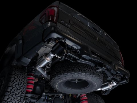 AWE Tuning Gen 3 Raptor R SwitchPath Exhaust - Diamond Black Tips thumbnail 7