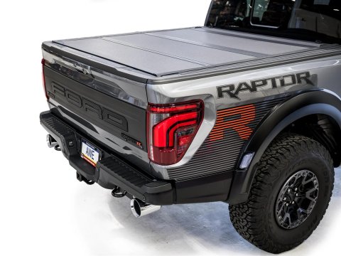 AWE Tuning Gen 3 Raptor R SwitchPath Exhaust - Chrome Silver Tips thumbnail 2