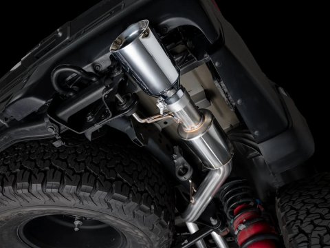 AWE Tuning Gen 3 Raptor R SwitchPath Exhaust - Chrome Silver Tips thumbnail 4