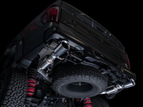 AWE Tuning Gen 3 Raptor R SwitchPath Exhaust - Chrome Silver Tips thumbnail 7