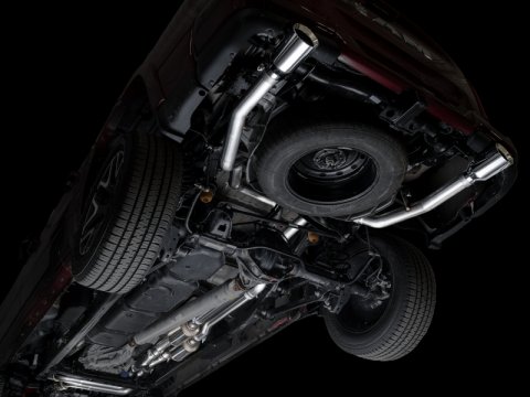 AWE Tuning 25+ RAM 1500 3.0TT 0FG Cat-Back Touring Exhaust - Chrome Silver Tips thumbnail 8