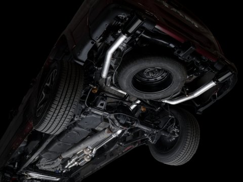 AWE Tuning 25+ RAM 1500 3.0TT 0FG Cat-Back Touring Exhaust - Diamond Black Tips thumbnail 6