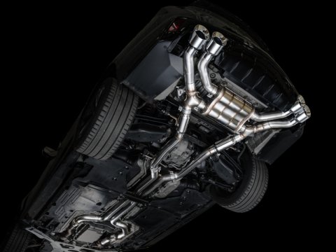 AWE Tuning 2021+ Cadillac CT4-V Blackwing SwitchPath Exhaust - Chrome Silver Tips thumbnail 8