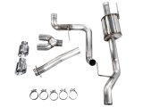 AWE Tuning 21-25 Ford F150 (14th Gen Reg Cab) Cat-Back Exhaust - 4.5in Dual Side Exit Chrome Tips thumbnail 2