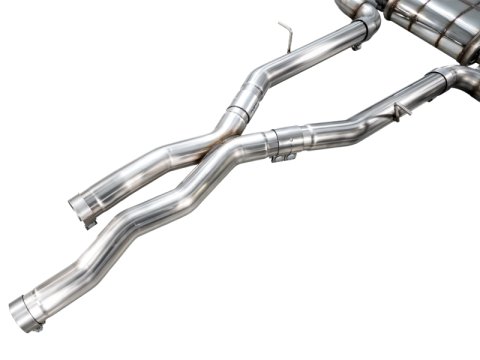 AWE Tuning BMW F97 X3 M Non-Resonated Performance Mid Pipe thumbnail 3