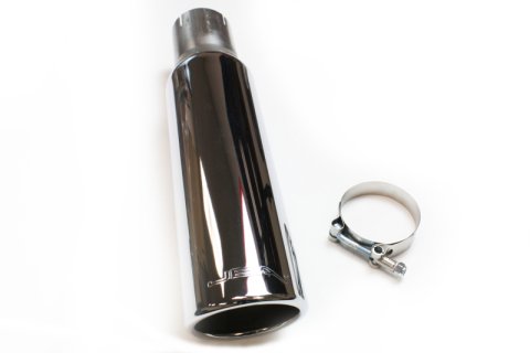 JBA 2.5in x 3.5in x 15in Polished Chrome Tip - Clamp On thumbnail 5