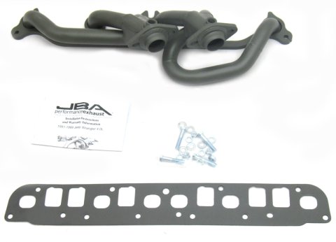 JBA 00-06 Jeep Wrangler 4.0L 1-1/2in Primary Ti Ctd Cat4Ward Header thumbnail 2