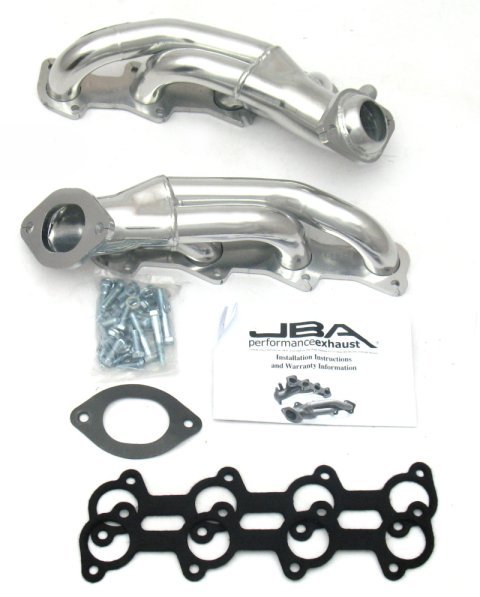 JBA 99-04 Ford Mustang 4.6L 2V 1-5/8in Primary Silver Ctd Cat4Ward Header thumbnail 3