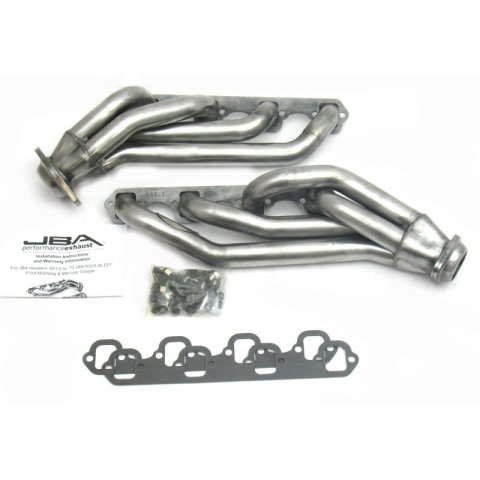 JBA 65-73 Ford Mustang 260-302 SBF 1-5/8in Primary Raw 409SS Mid Length Header thumbnail 6