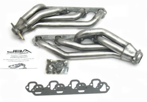 JBA 65-73 Ford Mustang 260-302 SBF 1-5/8in Primary Raw 409SS Mid Length Header thumbnail 7
