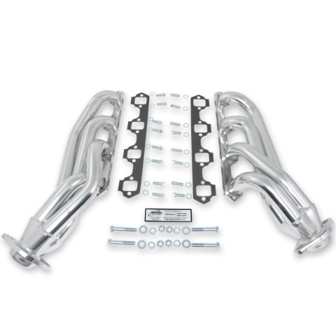 JBA 65-73 Ford Mustang 260-302 SBF 1-5/8in Primary Silver Ctd Mid Length Header thumbnail 3
