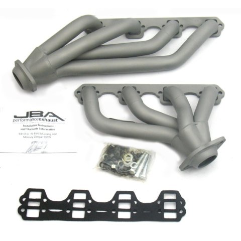 JBA 65-73 Ford Mustang 351W SBF 1-5/8in Primary Ti Ctd Mid Length Header thumbnail 4