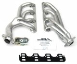 JBA 65-73 Ford Mustang 351W SBF w/T-5/Cable Clutch 1-5/8in Primary Silver Ctd Mid Length Header thumbnail 5