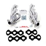JBA 05-10 Ford F-Series 6.8L 3V V10 1-1/2in Primary Silver Ctd Cat4Ward Header thumbnail 1