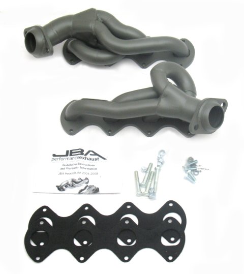 JBA 05-10 Ford F-Series 5.4L 3V 1-5/8in Primary Ti Ctd Cat4Ward Header thumbnail 4