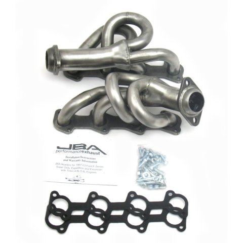 JBA 97-03 Ford F-150 4.6L 2V 1-1/2in Primary Raw 409SS Cat4Ward Header thumbnail 4