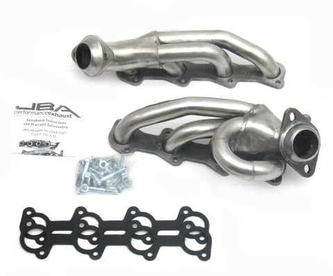 JBA 04-08 Ford F-150 4.6L 2V 1-1/2in Primary Raw 409SS Cat4Ward Header thumbnail 1