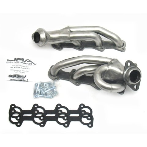 JBA 04-08 Ford F-150 4.6L 2V 1-1/2in Primary Raw 409SS Cat4Ward Header thumbnail 4