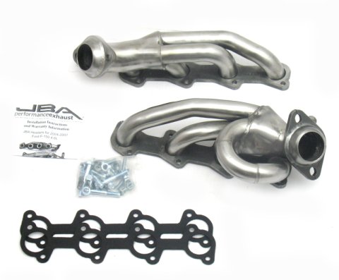 JBA 04-08 Ford F-150 4.6L 2V 1-1/2in Primary Raw 409SS Cat4Ward Header thumbnail 5