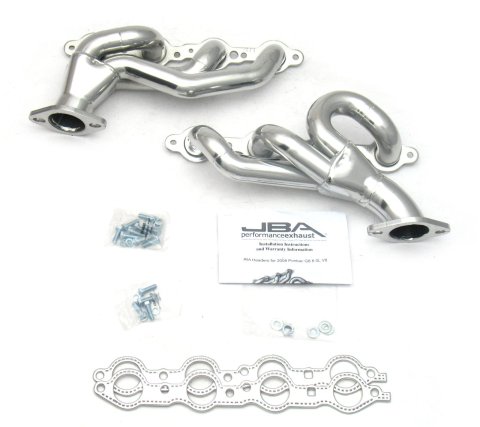 JBA 08-09 Pontiac G8 6.0/6.2L LS 1-3/4in Primary Silver Ctd Cat4Ward Header thumbnail 1