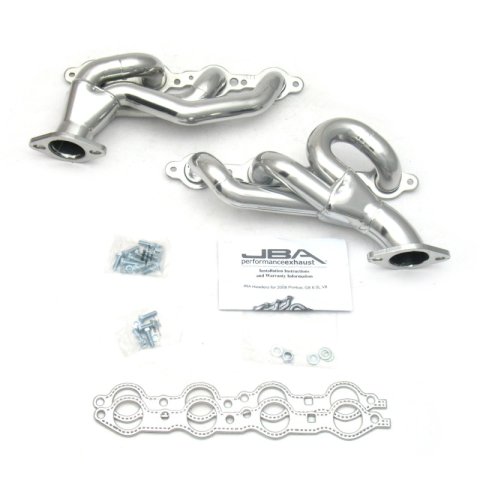 JBA 08-09 Pontiac G8 6.0/6.2L LS 1-3/4in Primary Silver Ctd Cat4Ward Header thumbnail 4