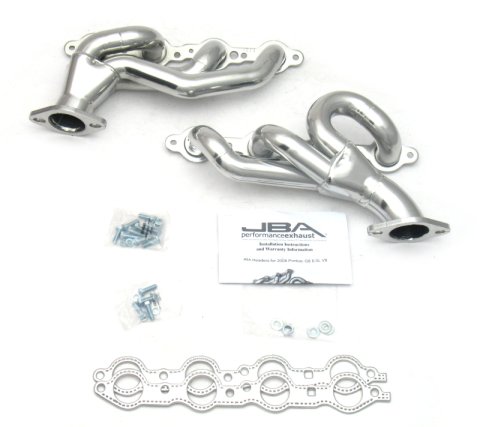 JBA 08-09 Pontiac G8 6.0/6.2L LS 1-3/4in Primary Silver Ctd Cat4Ward Header thumbnail 5